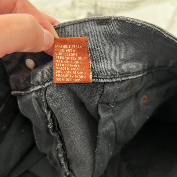 delia*s‎ Morgan Frayed Hem Shorts Size 3 Black - Picture 8 of 9